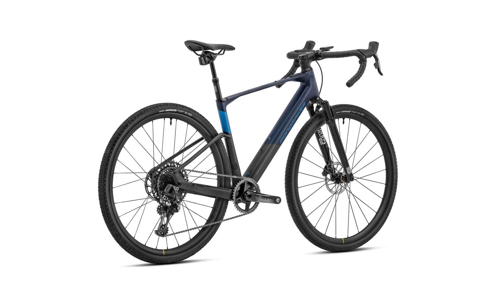 Mondraker Dusty XR Electric Gravel Bike - Translucent Blue Carbon