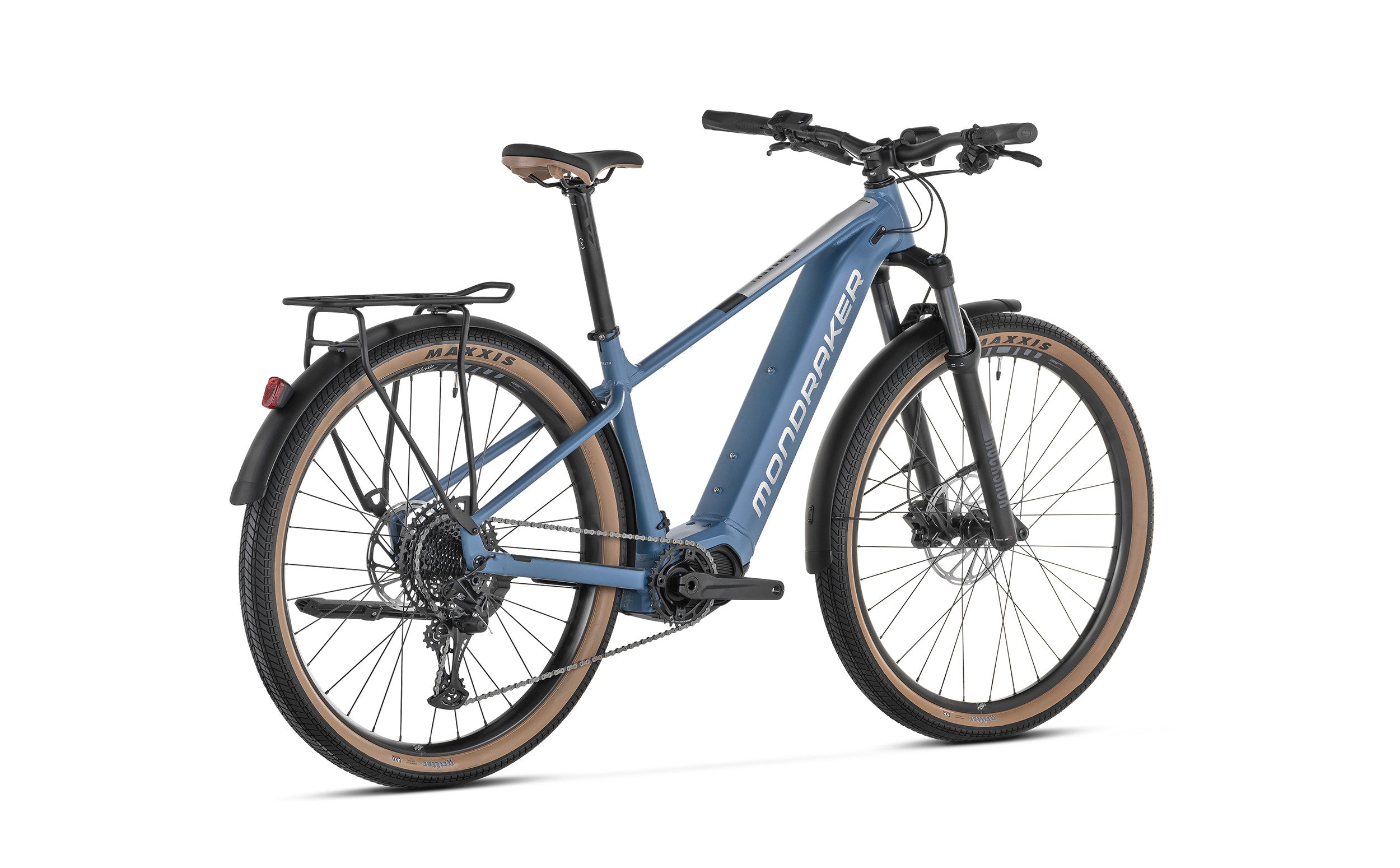 Mondraker Thundra X Electric Mountain Bike - Denim Blue