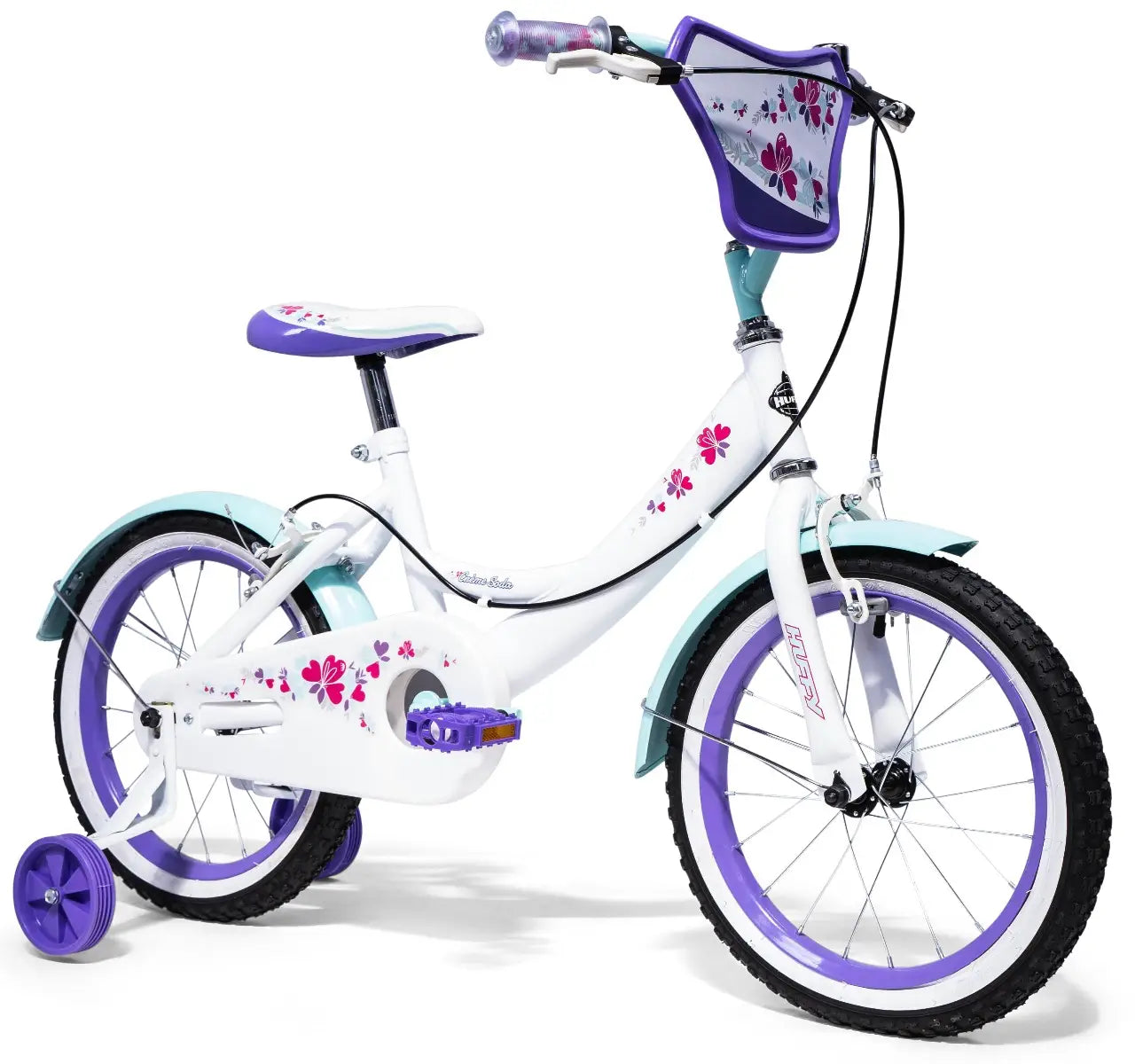 Huffy Kids 16" Creme Soda Bike