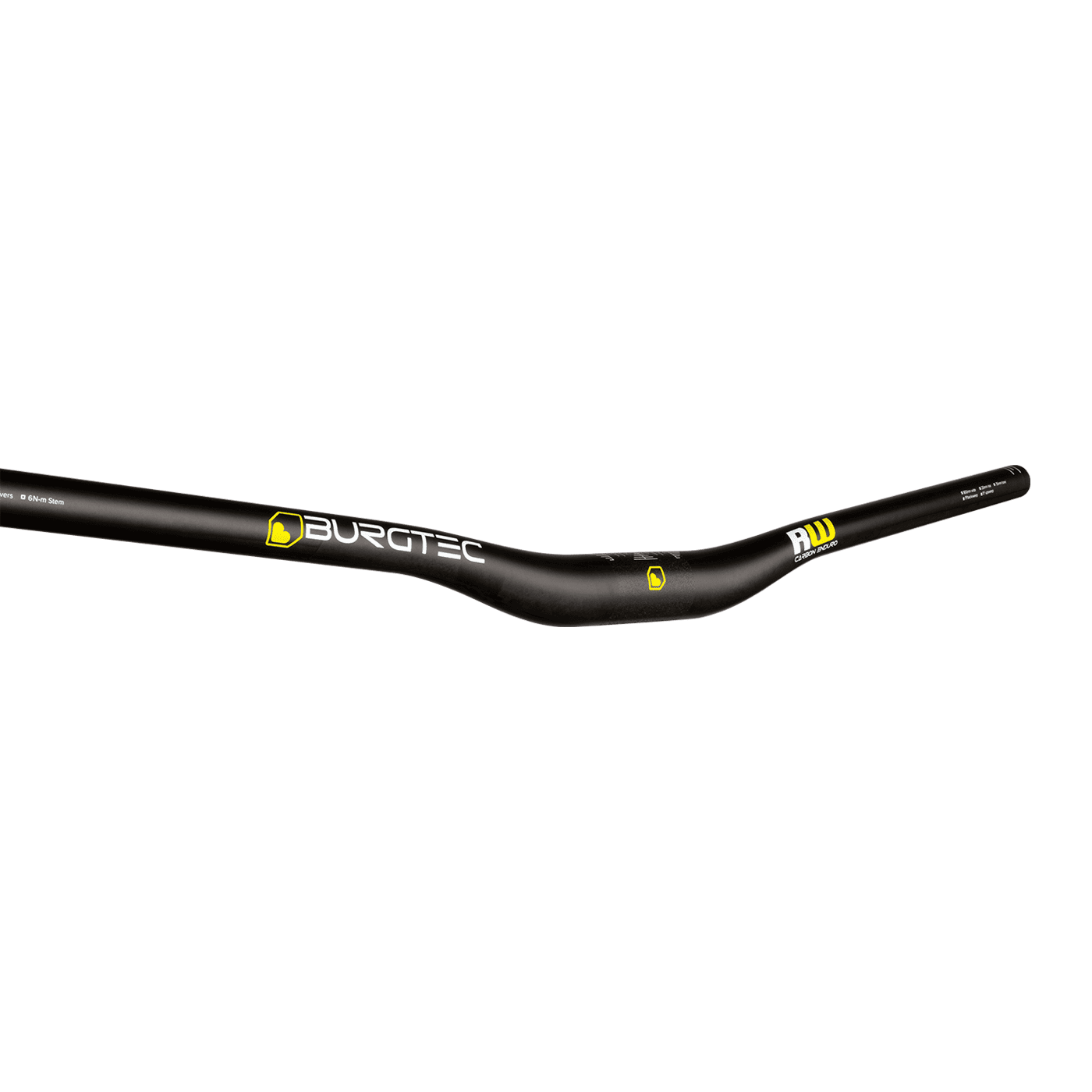 Burgtec Ride Wide Carbon Enduro Handlebar - 35mm Clamp