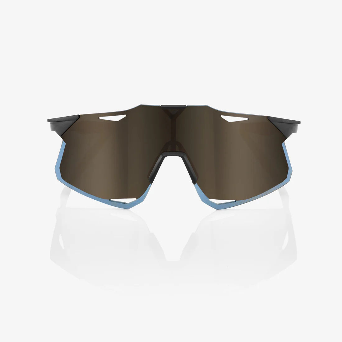 100 Percent Hypercraft Sunglasses - Matte Black/Soft Gold Mirror Lens