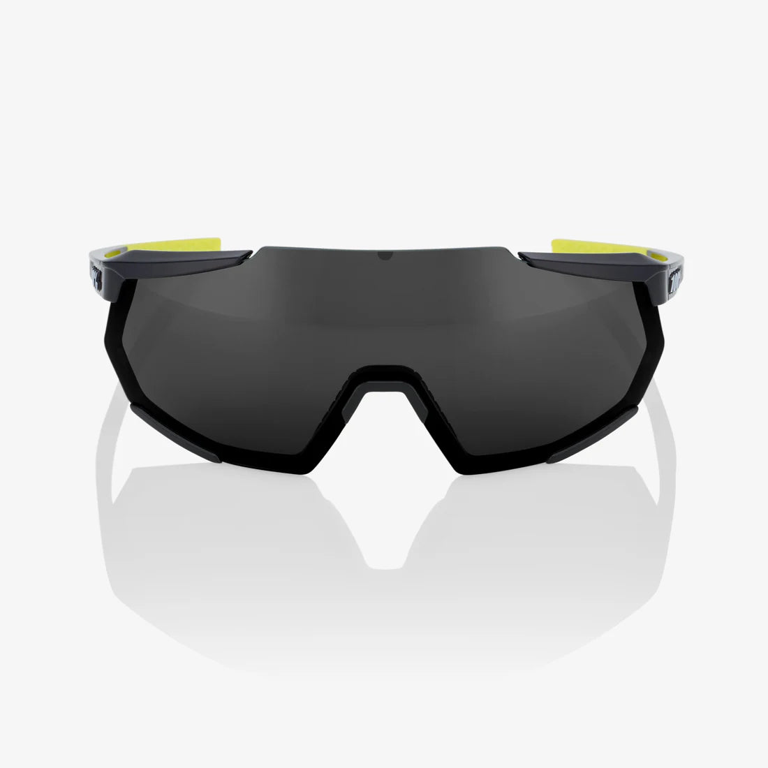 100 Percent Racetrap 3.0 Sunglasses - Gloss Black/Smoke Lens