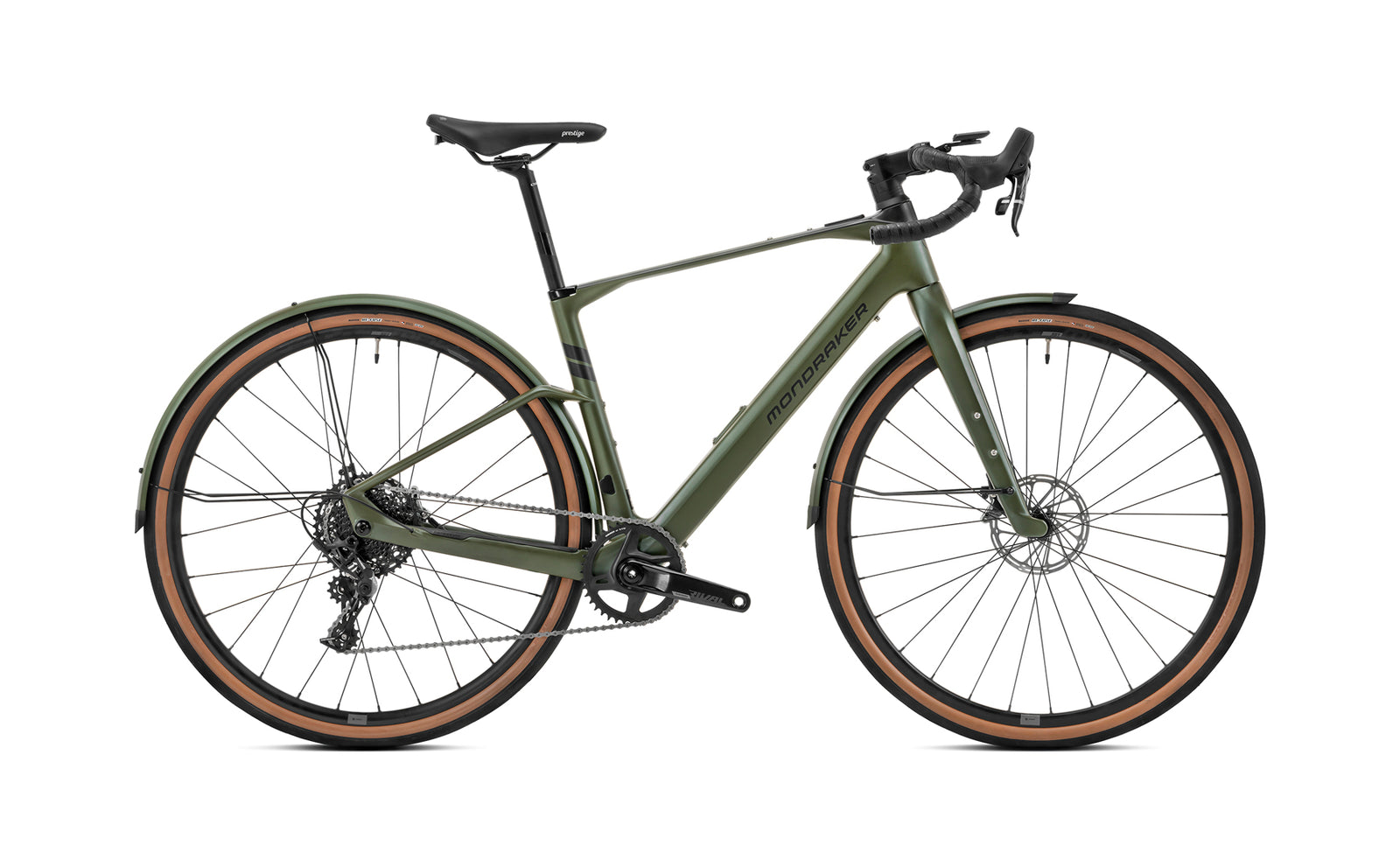 Mondraker Dusty SX R Electric Urban Bike - Army Green