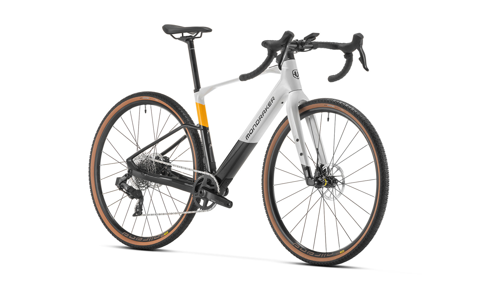 Mondraker Dusty RR Electric Gravel Bike - Bunker Grey