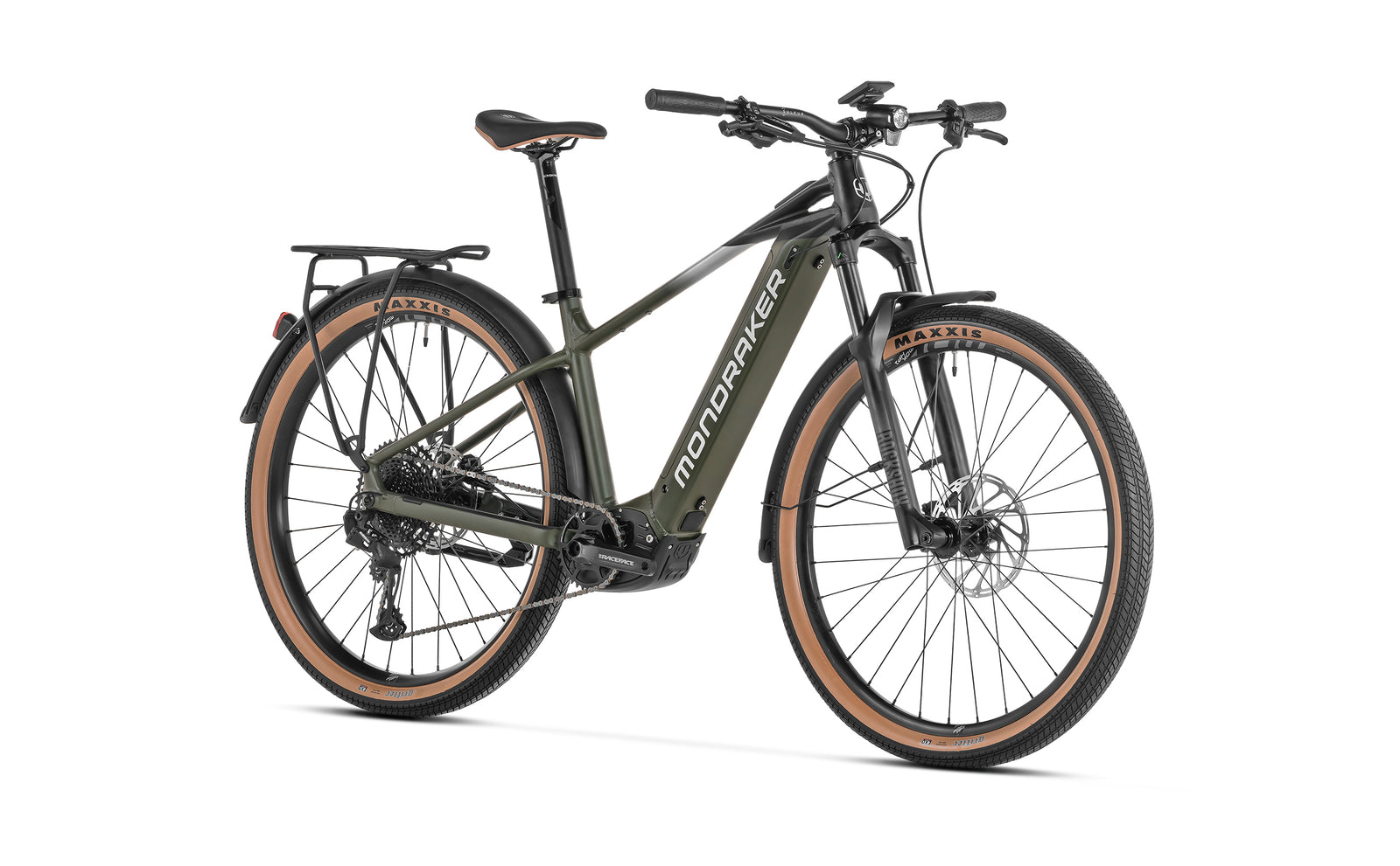 Mondraker Prime X Electric Mountain Bike - Army Green