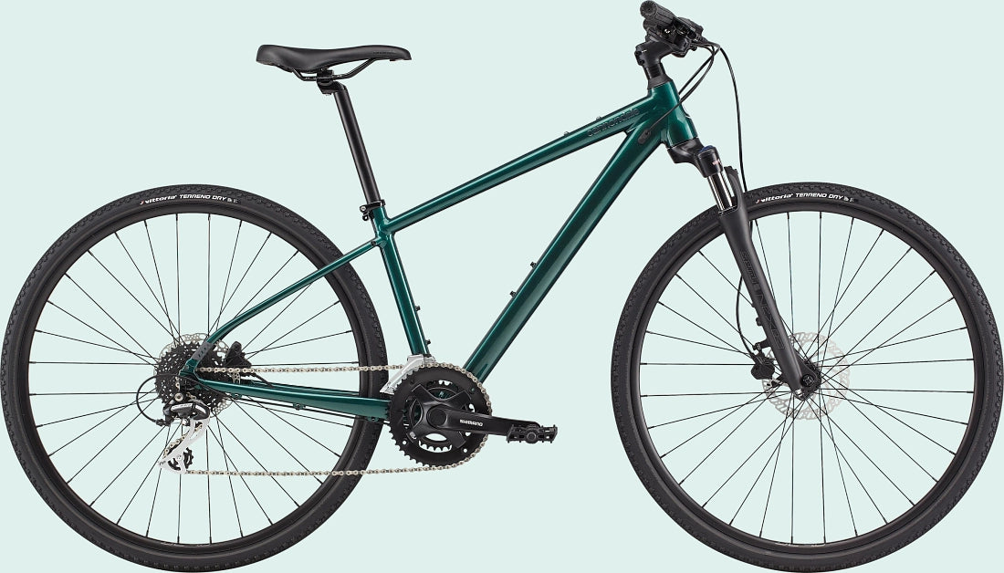 Cannondale Quick CX 3 Hybrid Bike - Emerald