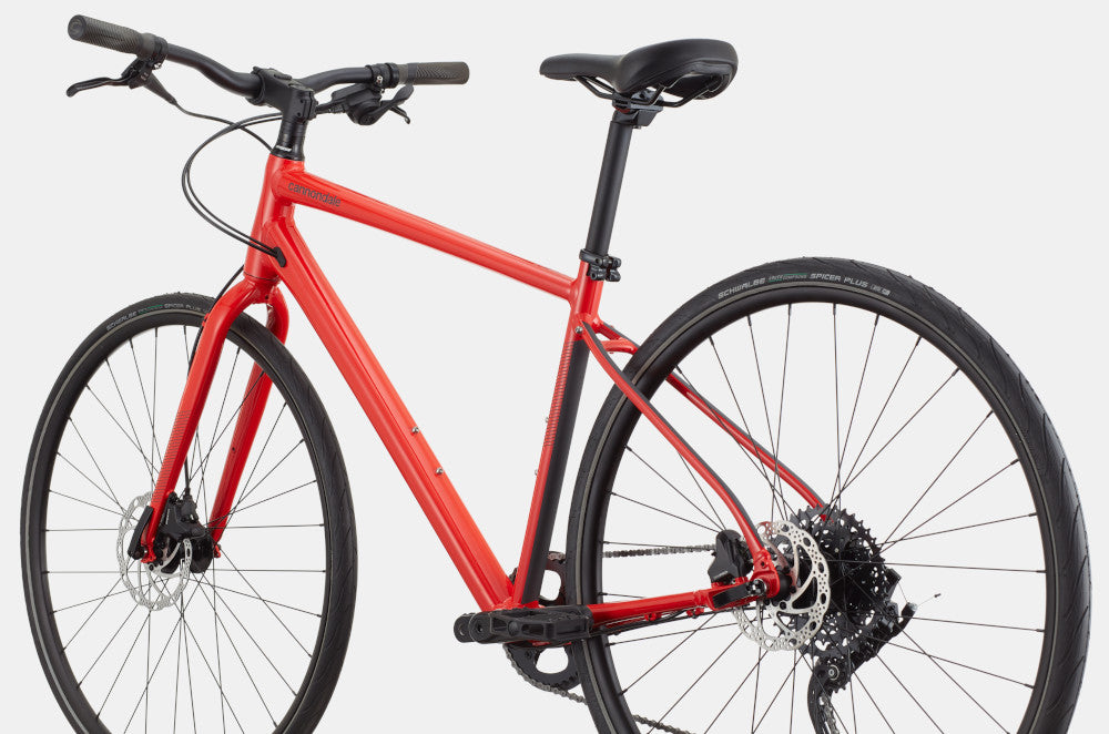 Cannondale Quick 4 Hybrid Bike - Rally Red