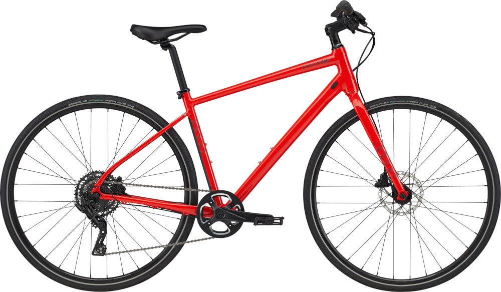 Cannondale Quick 4 Hybrid Bike - Rally Red