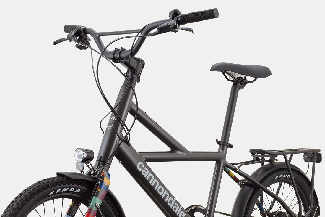 Cannondale Compact Neo Electric Commuter Bike - Smoke Black