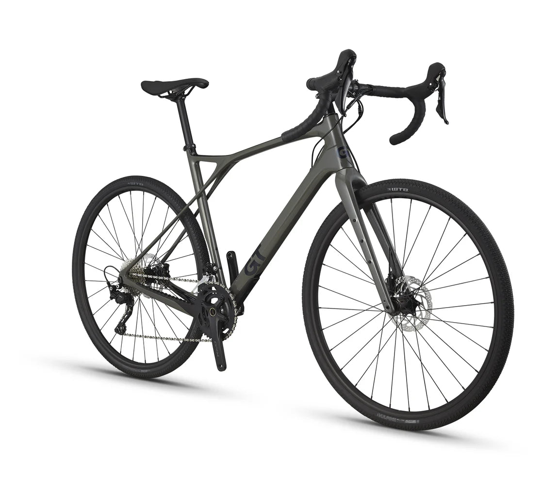 GT Grade Carbon Elite Gravel Bike - Wet Cement