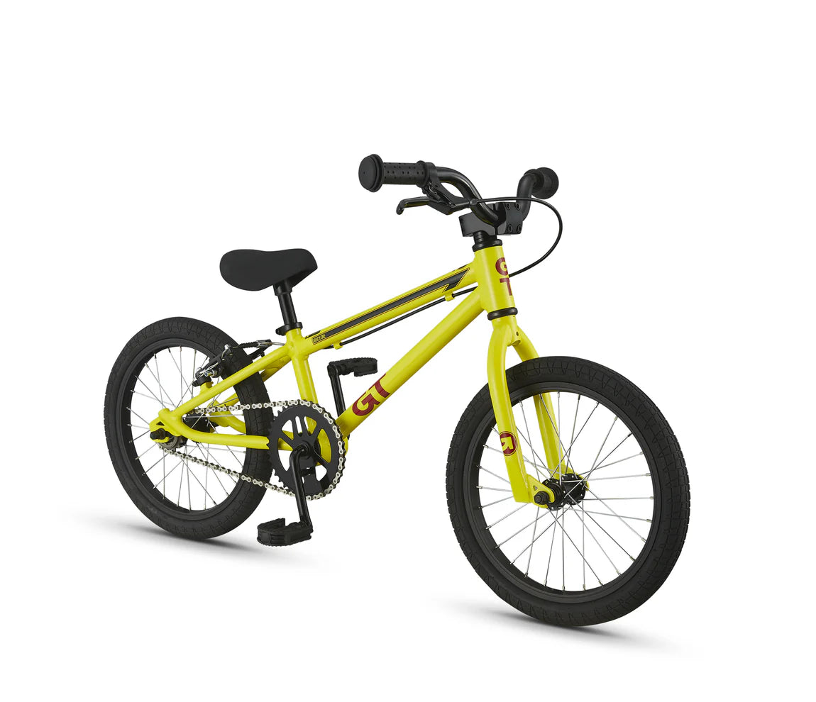 GT Mach One 16 Kids BMX Bike GT Yellow The Rolling Fix