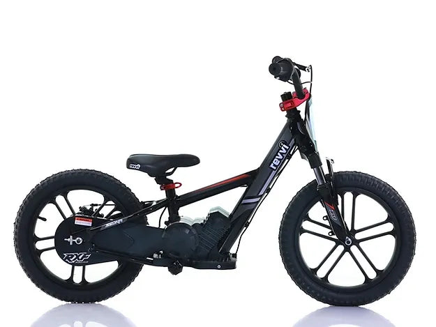 Revvi 16" Plus Kids Electric Balance Bike - Black