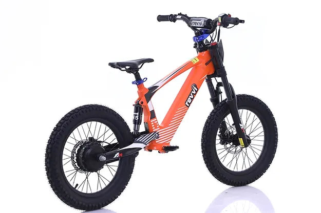 Revvi 18" Plus Kids Electric Balance Bike - Orange