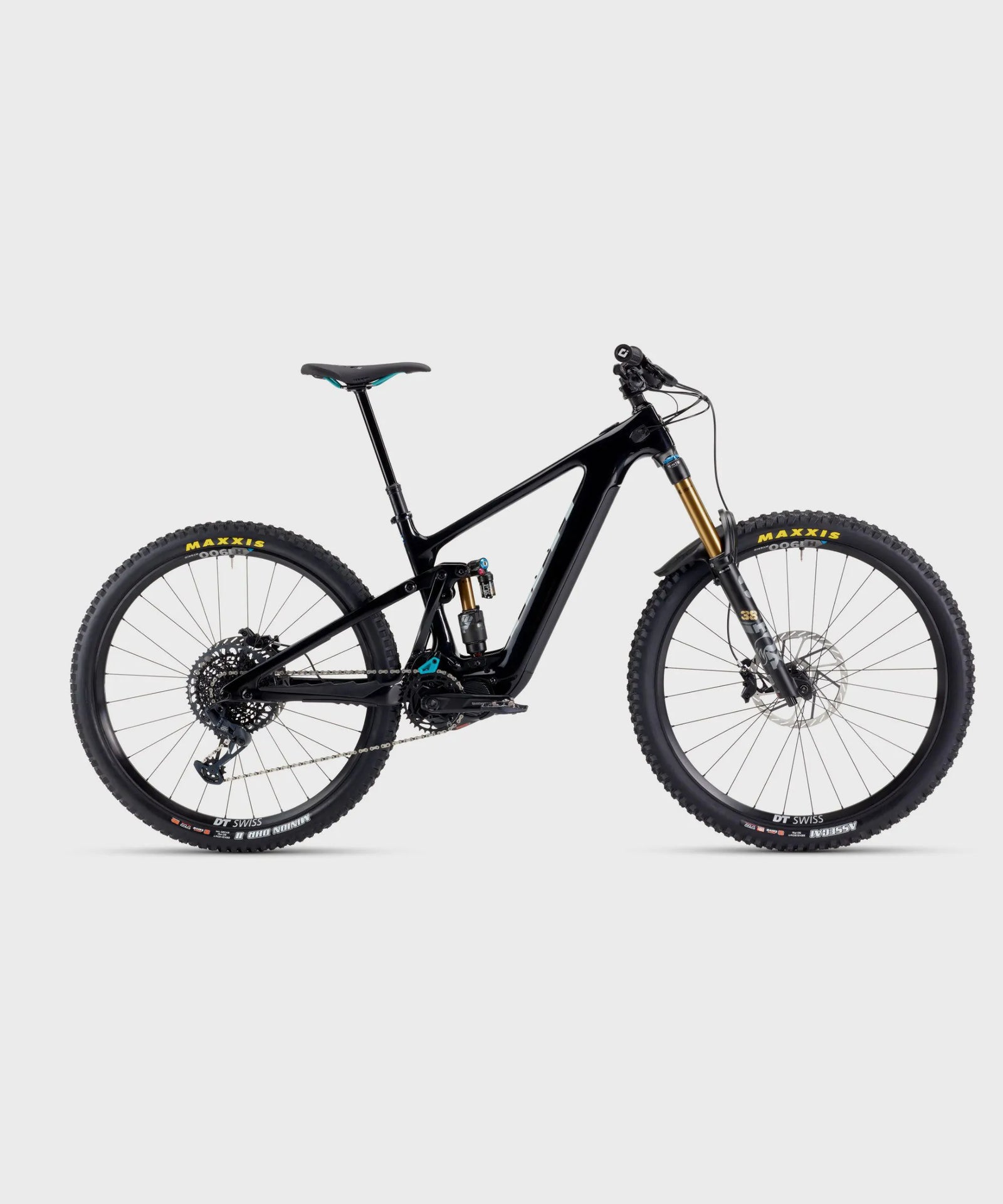 Yeti Cycles 160E C-Series C2 Factory 29" Electric Enduro Bike - Black