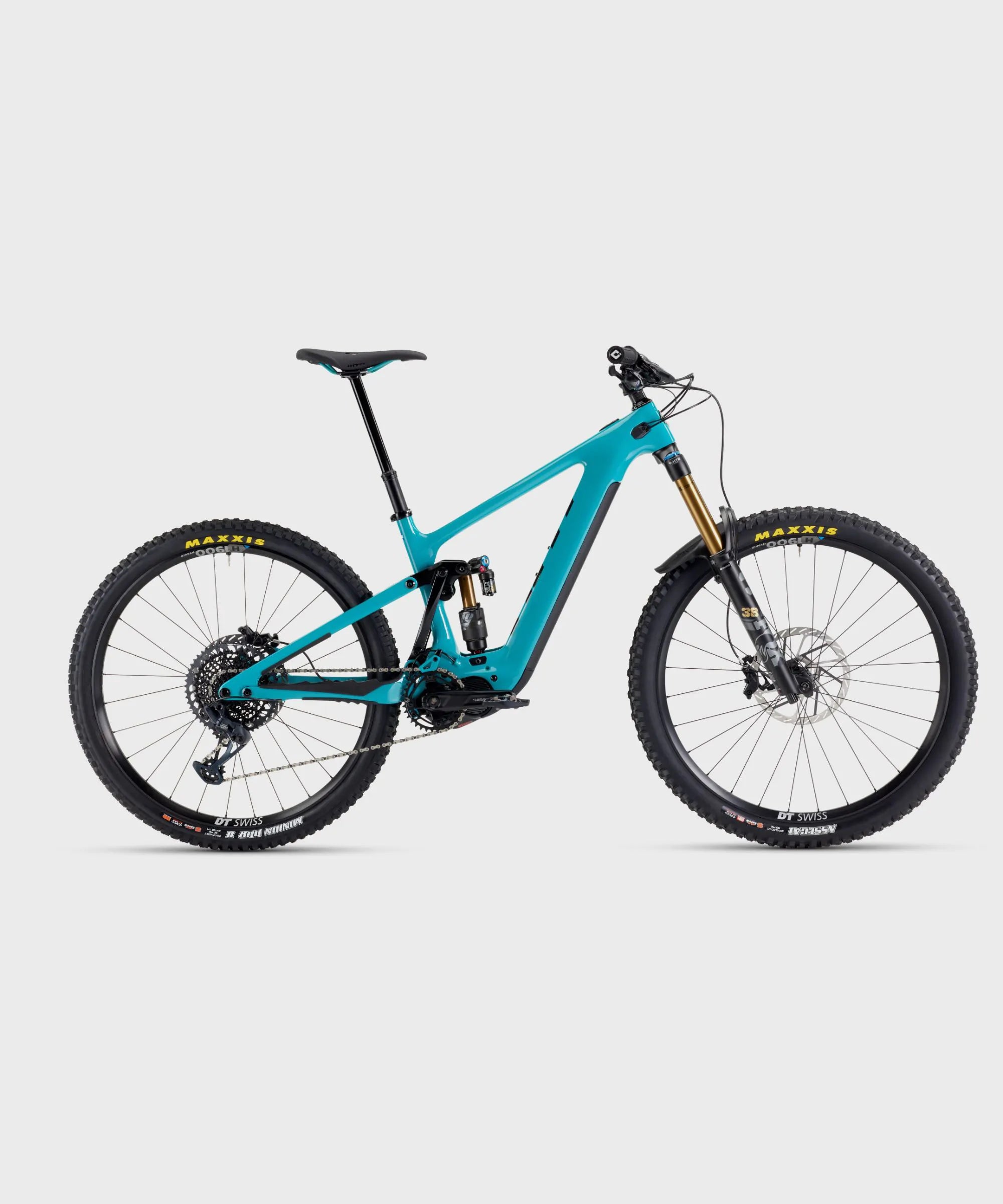 Yeti Cycles 160E C-Series C2 Factory 29" Electric Enduro Bike - Turquoise